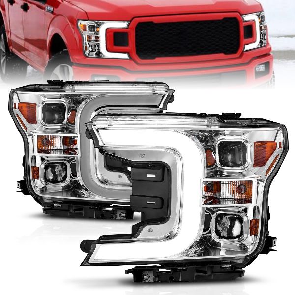 2018-2020 Ford F-150 Headlight Set (ANZO)