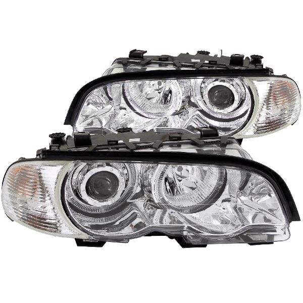 2001-2003 BMW 320i Headlight Set (ANZO)