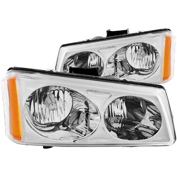2003-2004 Chevrolet Silverado 2500 Headlight Set (ANZO)