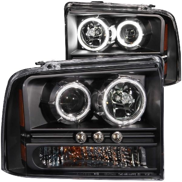 2005-2007 Ford F-550 Super Duty Headlight Set (ANZO)