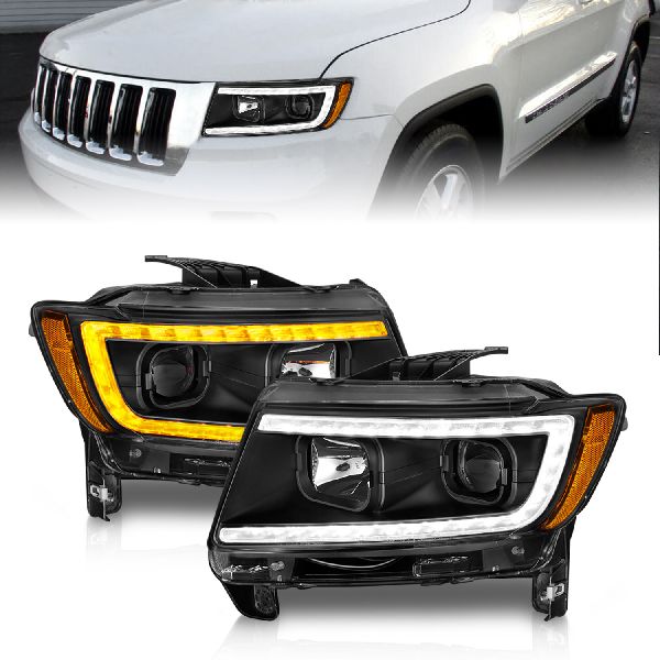 2011-2013 Jeep Grand Cherokee Headlight Assembly (ANZO)