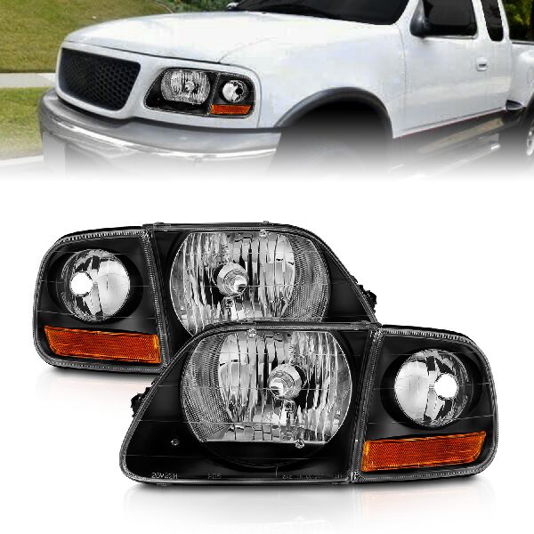 1997-2003 Ford F-150 Headlight Set (ANZO)