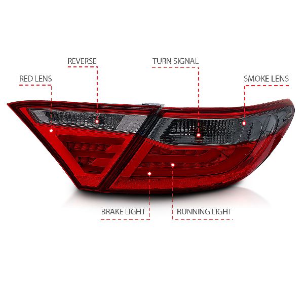 2015-2016 Toyota Camry Tail Light Set (ANZO)