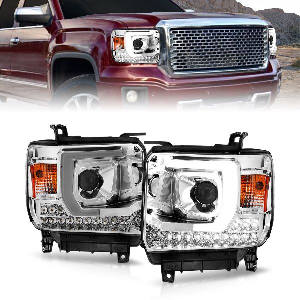 2015-2019 GMC Sierra 2500 HD Headlight Assembly (ANZO)