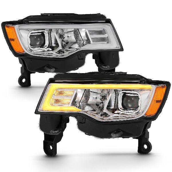 2017-2021 Jeep Grand Cherokee Headlight Set (ANZO)