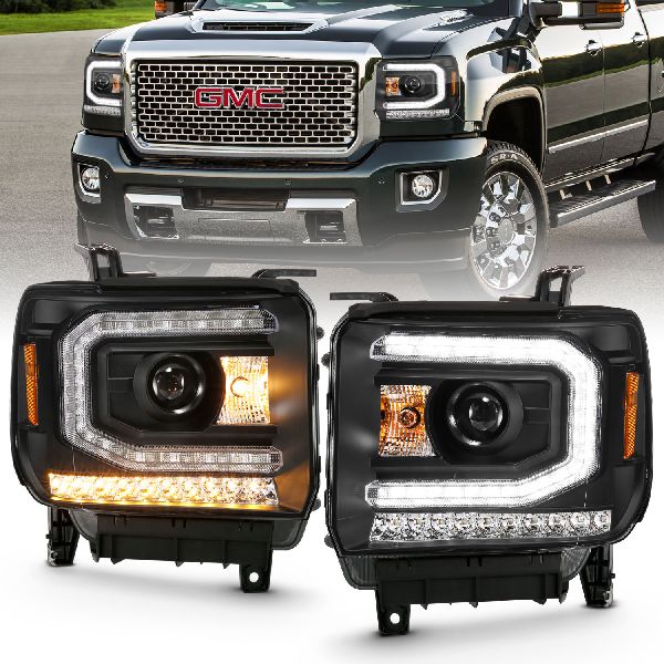 2016-2019 GMC Sierra 1500 Headlight Set (ANZO)