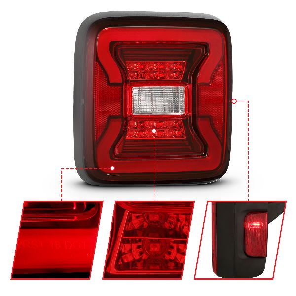 2018-2023 Jeep Wrangler Tail Light (ANZO)