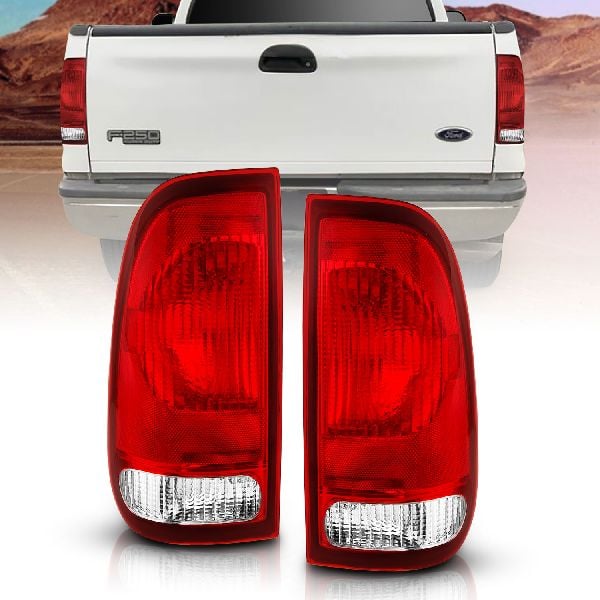 1999-2007 Ford F-550 Super Duty Tail Light Set (ANZO)