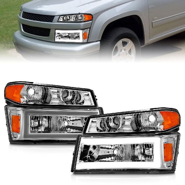 2004-2012 GMC Canyon Headlight Assembly (ANZO)