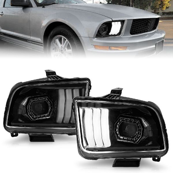 2005-2009 Ford Mustang Headlight Assembly (ANZO)