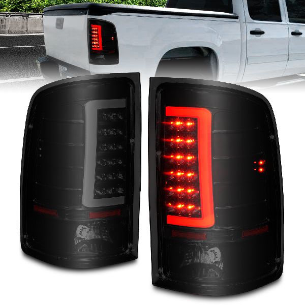 2007-2014 GMC Sierra 2500 HD Tail Light Set (ANZO)