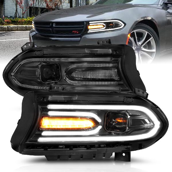 2015-2023 Dodge Charger Headlight Set (ANZO)