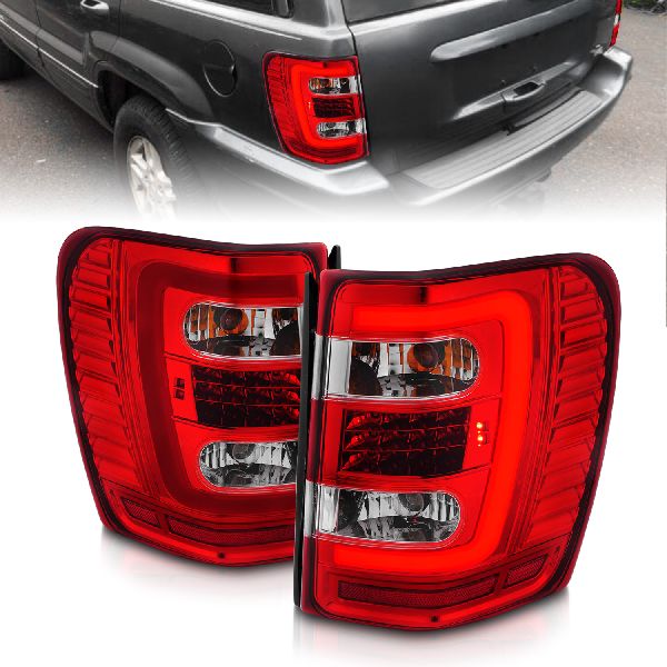1999-2004 Jeep Grand Cherokee Tail Light Set (ANZO)