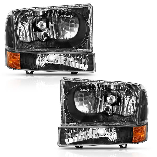 1999-2004 Ford F-550 Super Duty Headlight Set (ANZO)