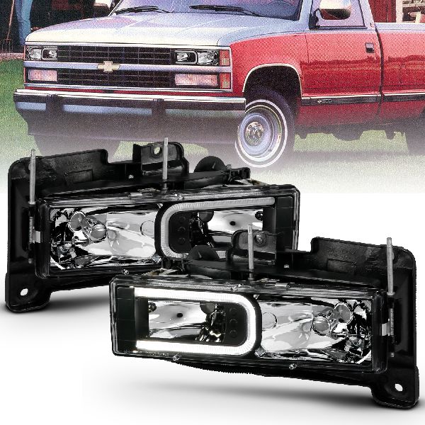 1992-1994 Chevrolet Suburban Headlight Set (ANZO)