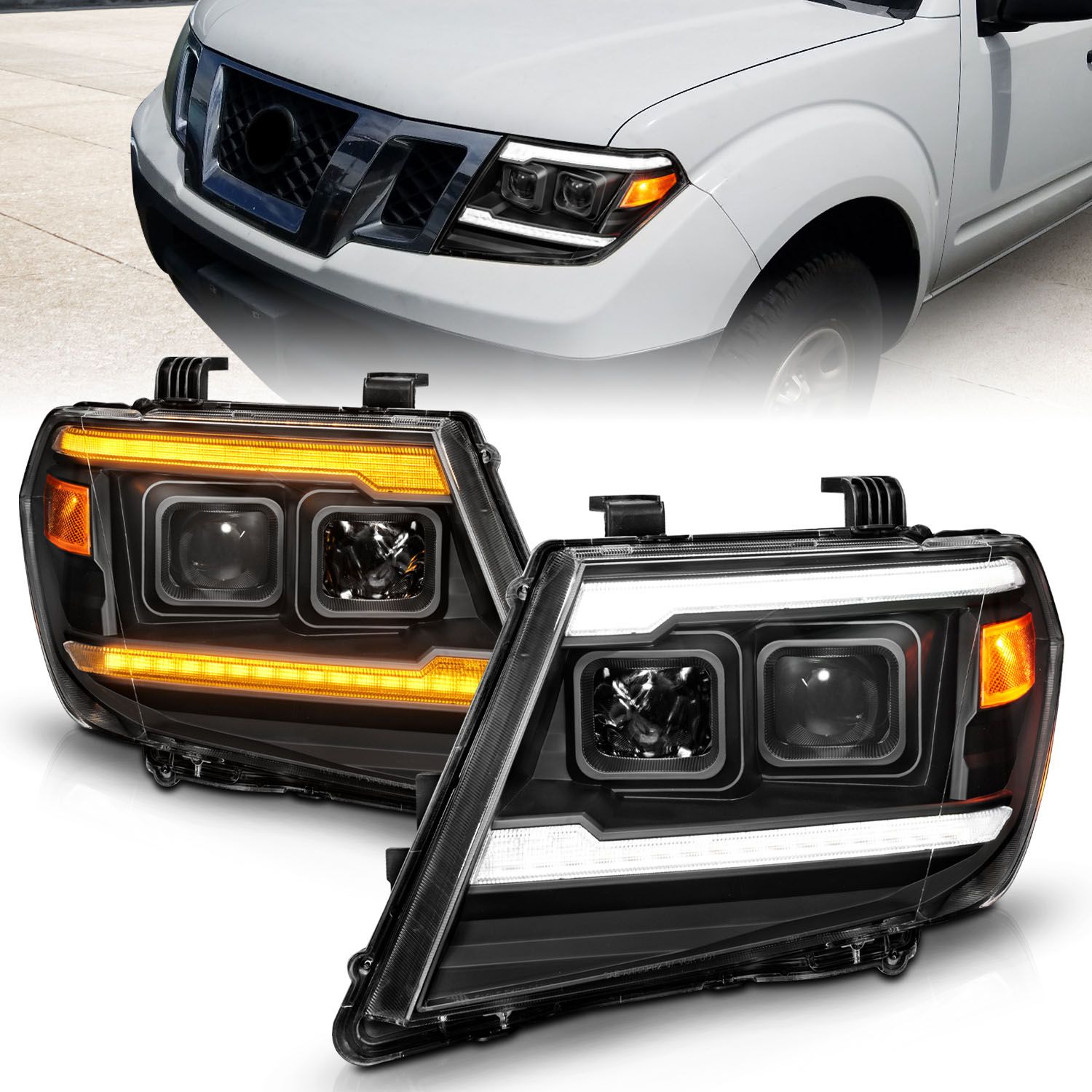 2020, 2019, 2018, 2017, 2016, 2015, 2014, 2013, 2012, 2011, 2010, 2009 Nissan Frontier Headlight Assembly