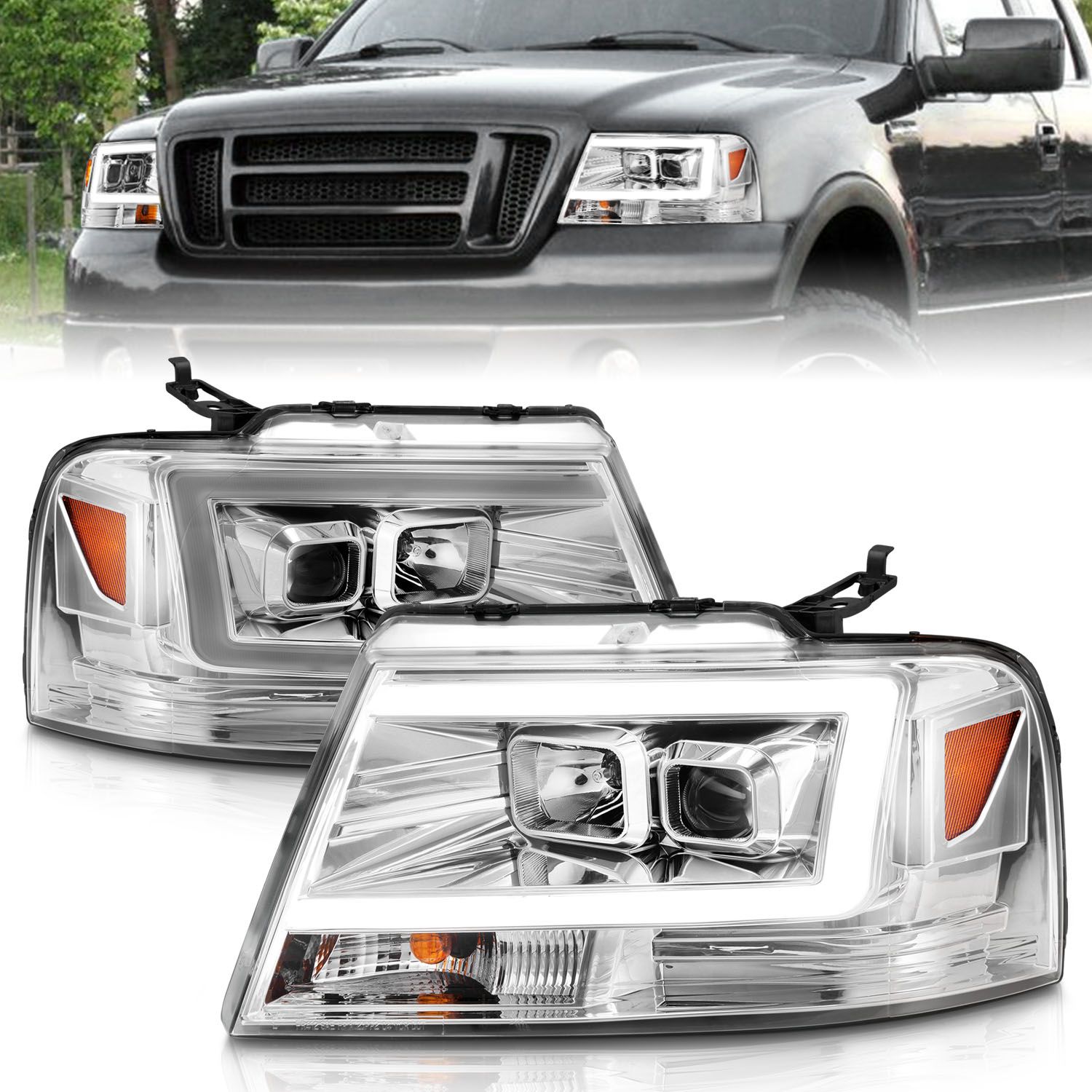 2008, 2007, 2006, 2005, 2004 Ford F-150 Headlight Assembly