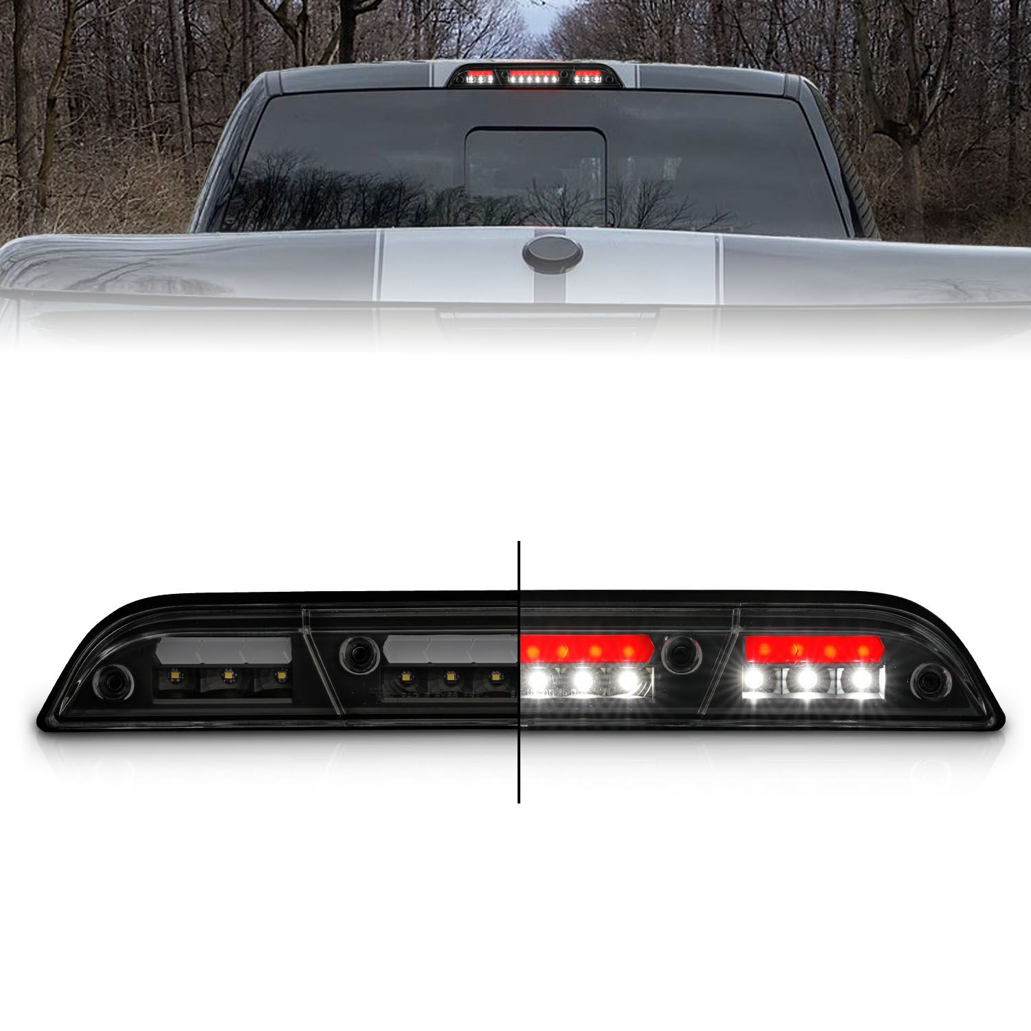 2023, 2022, 2021, 2020, 2019, 2018, 2017, 2016, 2015 Ford F-150 Center High Mount Stop Light