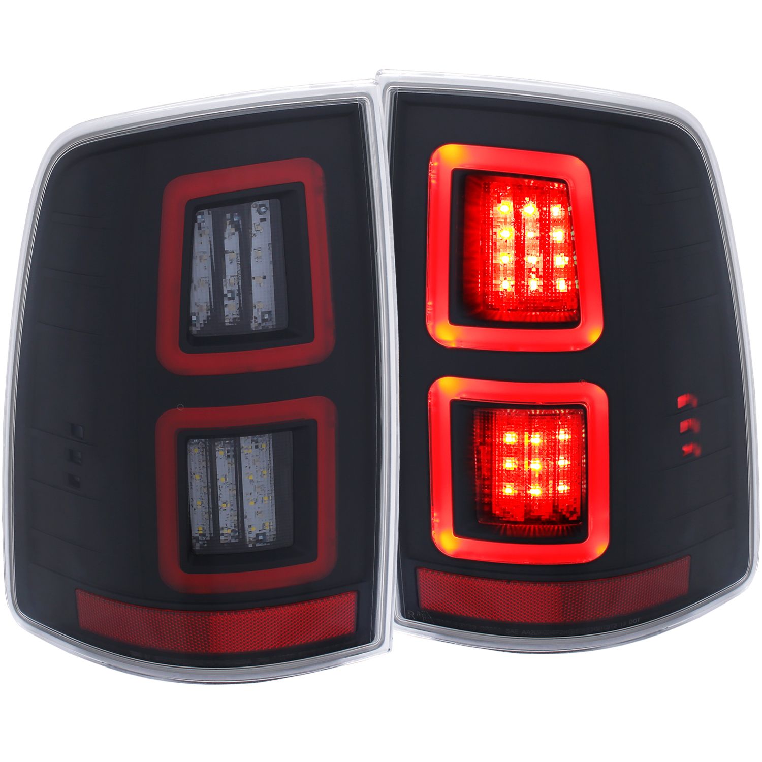 2018, 2017, 2016, 2015, 2014, 2013, 2012, 2011 Ram 3500 1500 Tail Light Set