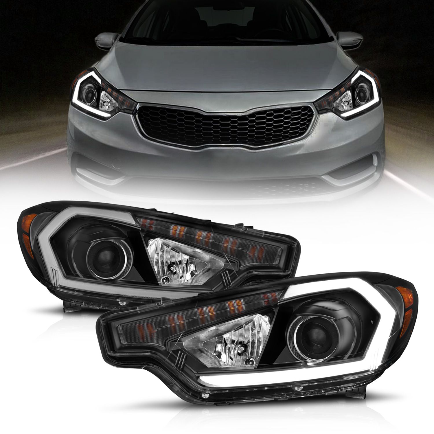 2016, 2015, 2014 Kia Forte Headlight Assembly