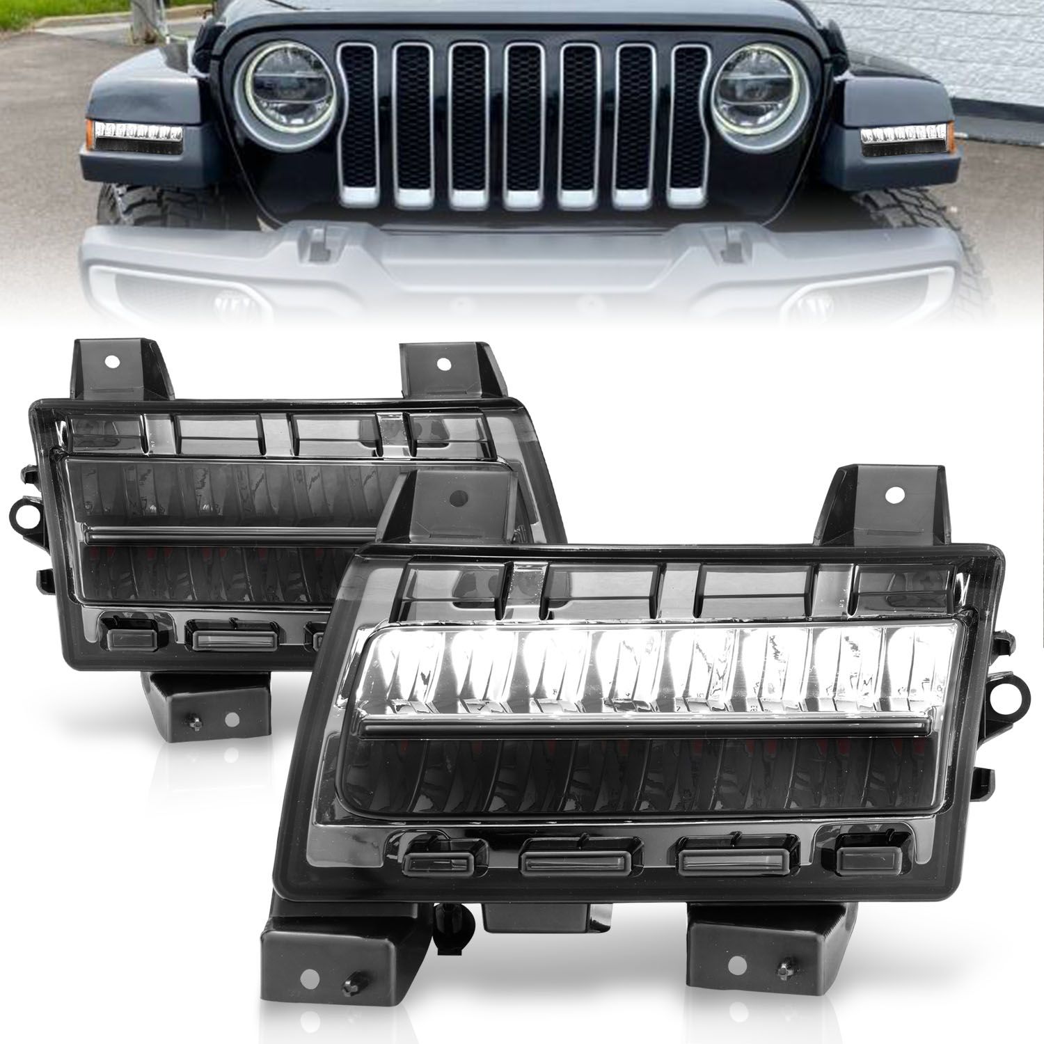 2023, 2022, 2021, 2020, 2019, 2018 Jeep Wrangler Side Marker Light Assembly