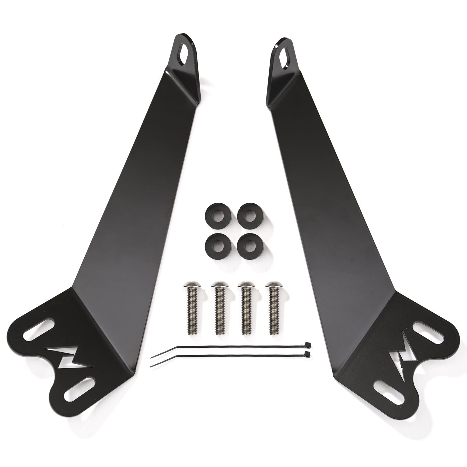 2017, 2016, 2015, 2014, 2013, 2012, 2011, 2010, 2009, 2008, 2007 Jeep Wrangler Light Bar Mounting Kit