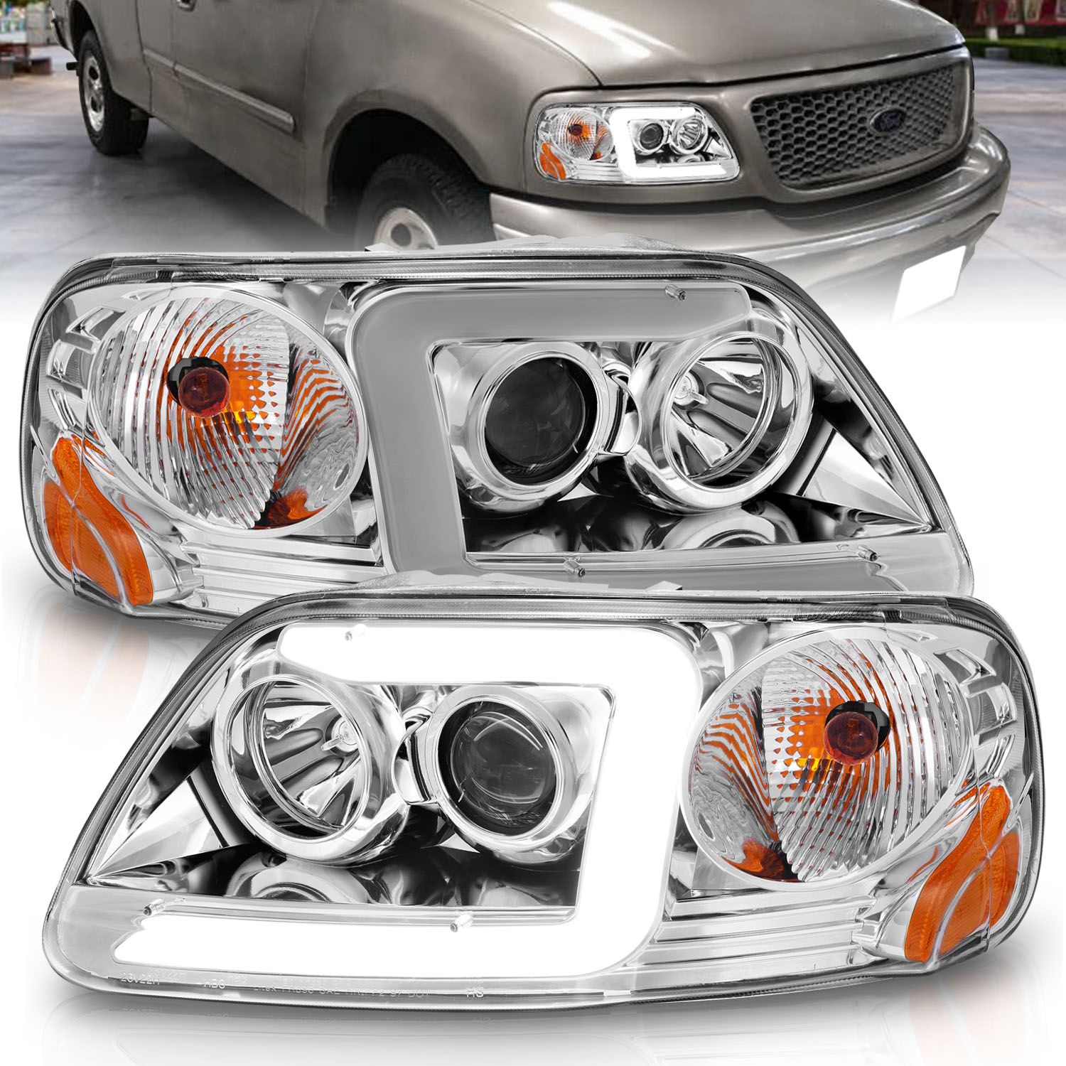 2002, 2001, 2000, 1999, 1998, 1997 Ford Expedition Headlight Assembly