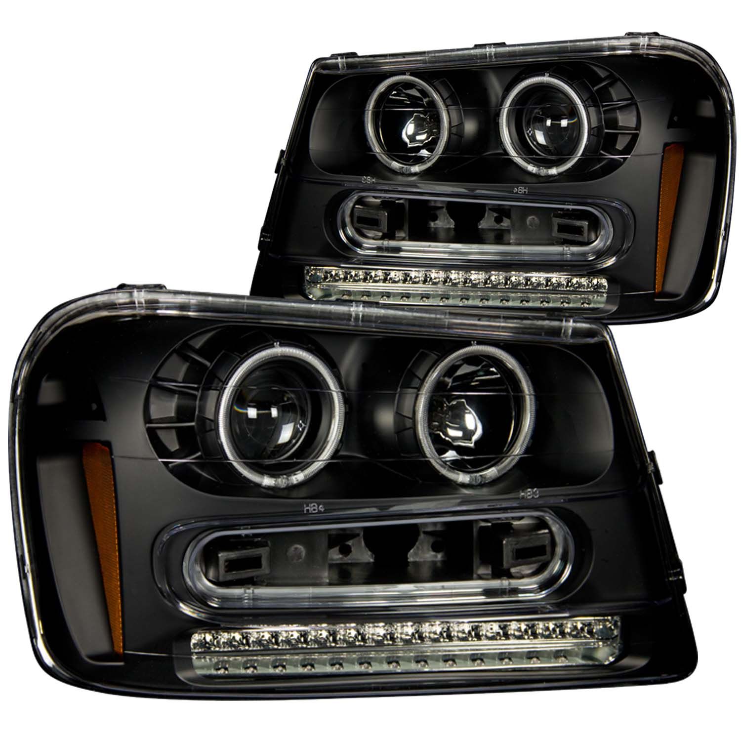 2002-2009 Chevrolet Trailblazer Headlight Set ANZO