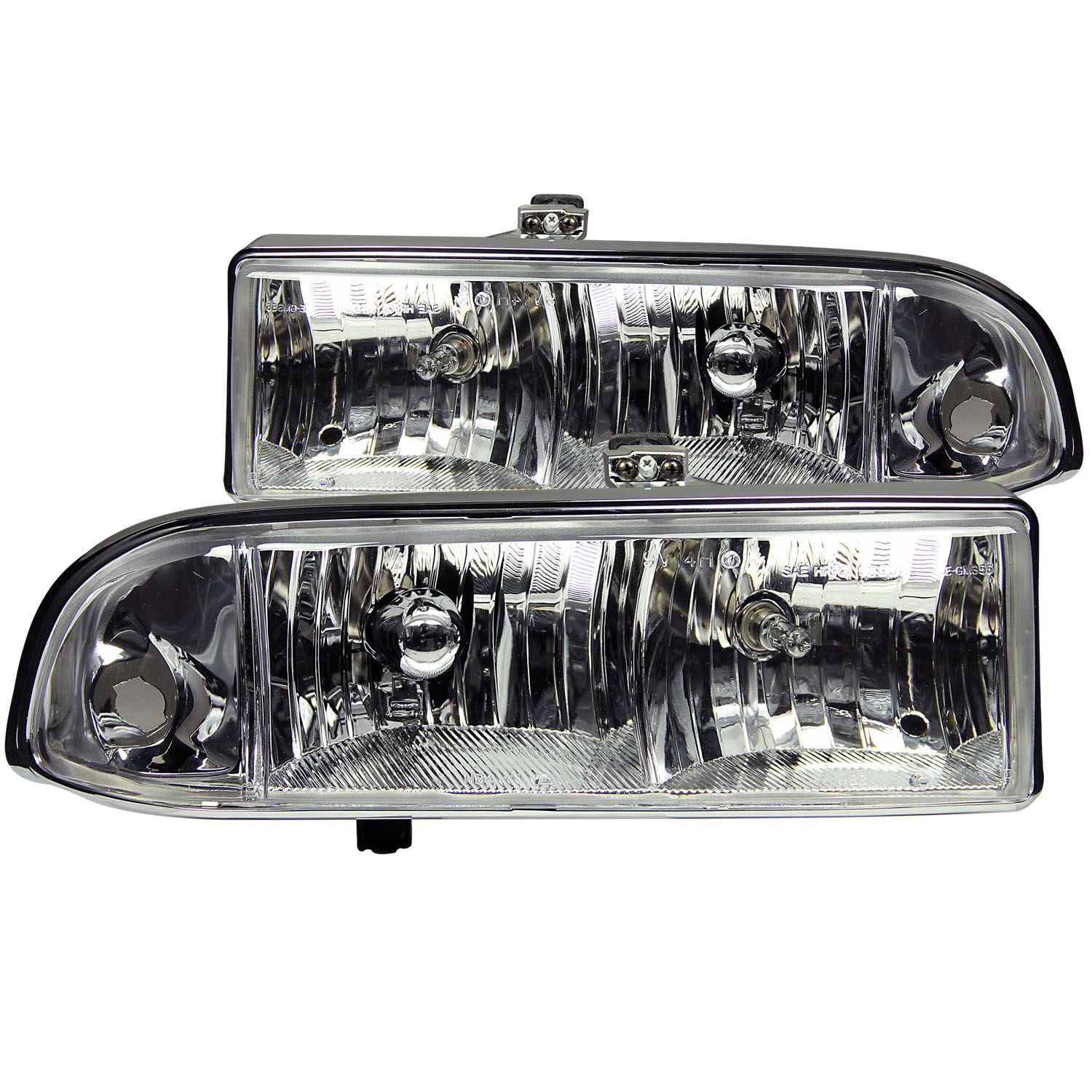 2004, 2003, 2002, 2001, 2000, 1999, 1998 Chevrolet S10 Headlight Set