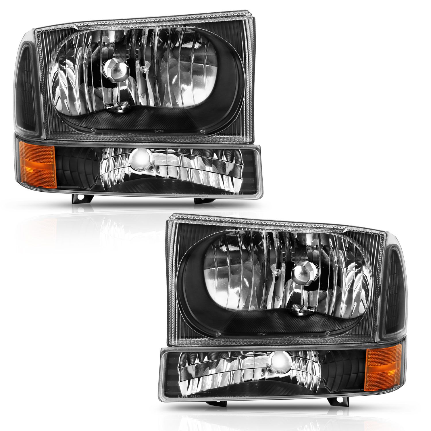 2004, 2003, 2002, 2001, 2000 Ford Excursion Super Duty Headlight Set