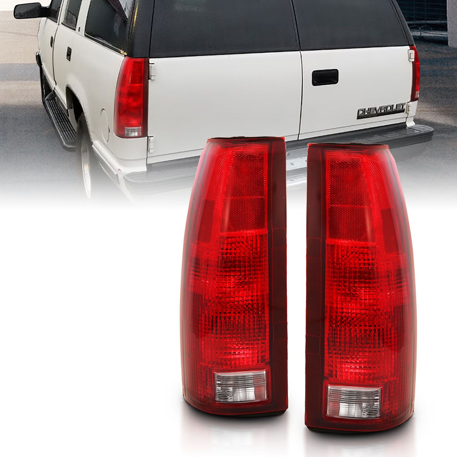 1999, 1998, 1997, 1996, 1995, 1994, 1993, 1992, 1991, 1990, 1989, 1988 GMC C1500 Tail Light Set
