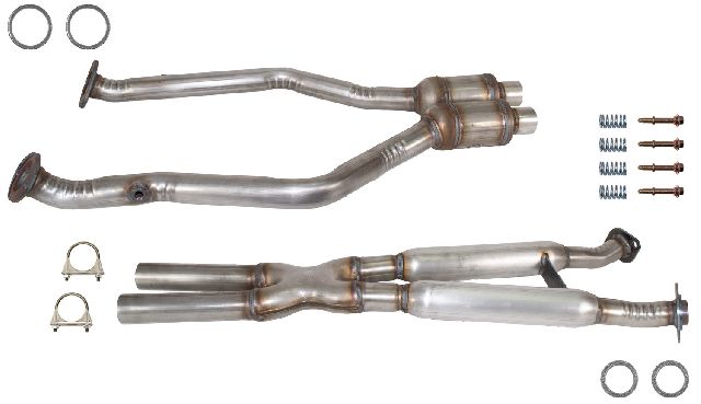 2013-2015 Lexus GS350 Catalytic Converter - Rear (AP Exhaust)