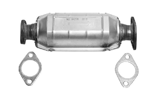 2006-2011 Kia Rio Catalytic Converter - Rear (AP Exhaust)