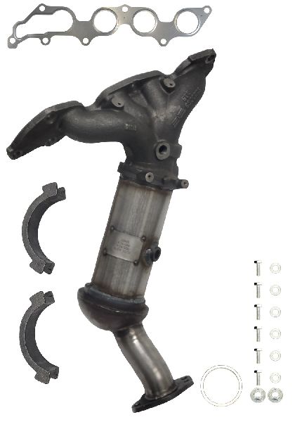 2011-2012 Lincoln MKZ Catalytic Converter with Integrated Exhaust Manifo - Front (AP Exhaust)