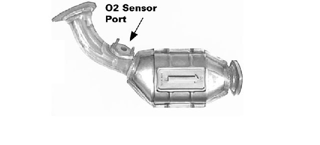 1999-2002 Toyota 4Runner Catalytic Converter - Front (AP Exhaust)