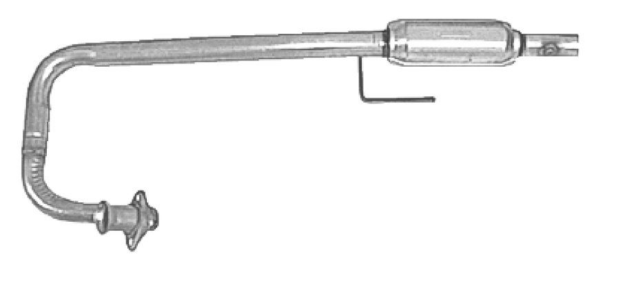 2000, 1999, 1998, 1997 Jeep Wrangler Catalytic Converter