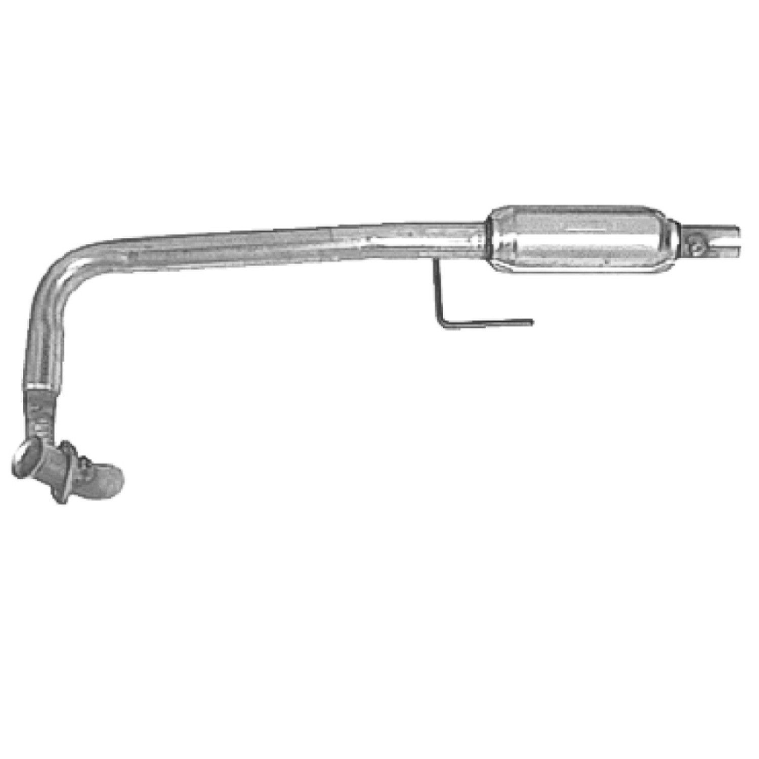 2018, 2017, 2016, 2015, 2014 Jeep Cherokee Catalytic Converter