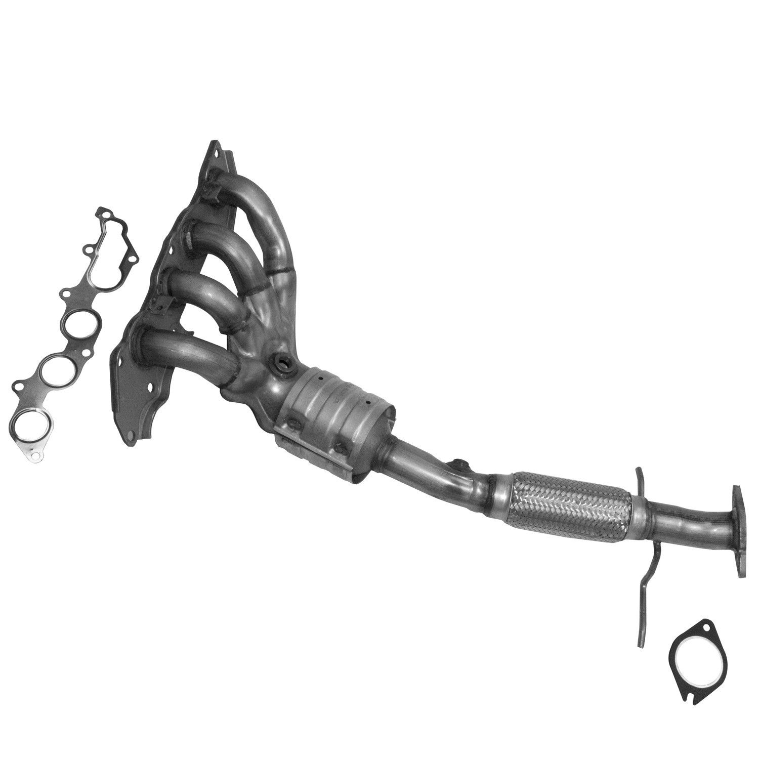 2009, 2008, 2007, 2006, 2005, 2004 Mazda 3 Catalytic Converter with Integrated Exhaust Manifo