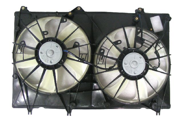 2008-2011 Toyota Highlander Dual Radiator and Condenser Fan Assembly (APDI)