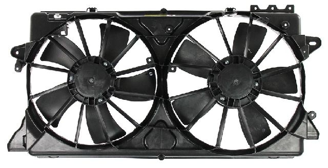 2011-2017 Lincoln Navigator Dual Radiator and Condenser Fan Assembly (APDI)