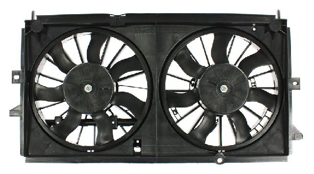 2000-2003 Chevrolet Impala Dual Radiator and Condenser Fan Assembly (APDI)
