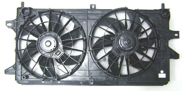 2004-2006 Pontiac Grand Prix Dual Radiator and Condenser Fan Assembly (APDI)
