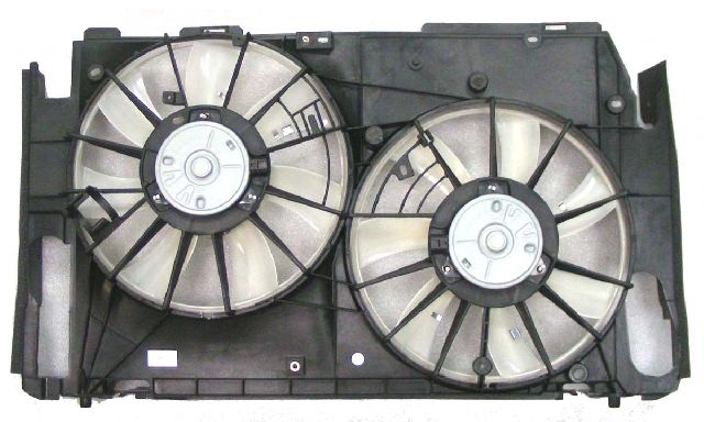 2006-2011 Toyota RAV4 Dual Radiator and Condenser Fan Assembly (APDI)