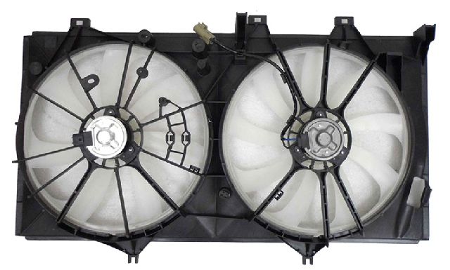 2012-2017 Toyota Camry Dual Radiator and Condenser Fan Assembly (APDI)