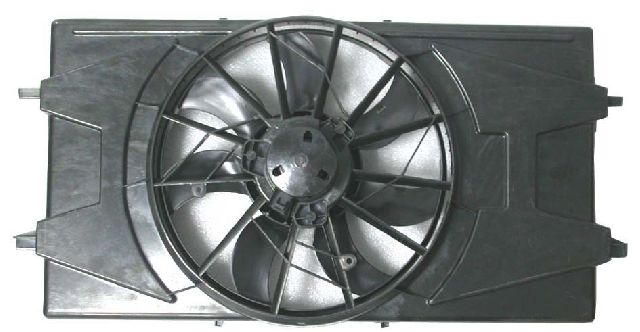 2003-2004 Saturn Ion Dual Radiator and Condenser Fan Assembly (APDI)