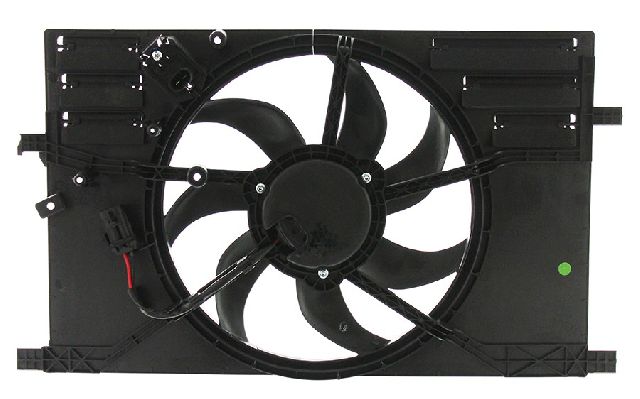2016-2017 Fiat 500X Dual Radiator and Condenser Fan Assembly (APDI)
