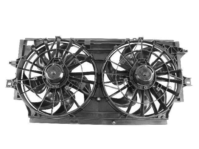 2000-2001 Buick Century Dual Radiator and Condenser Fan Assembly (APDI)