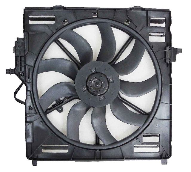 2008-2014 BMW X6 Dual Radiator and Condenser Fan Assembly (APDI)