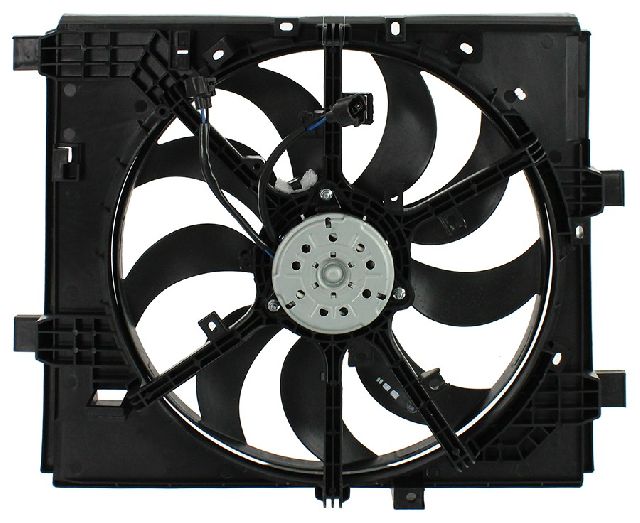 2011-2017 Nissan Juke Dual Radiator and Condenser Fan Assembly (APDI)