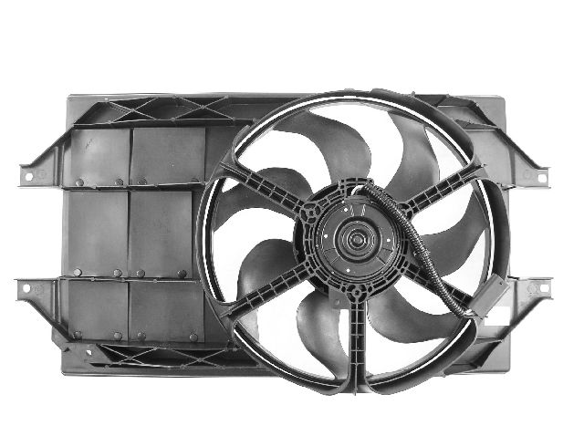 1996-1998 Chrysler Sebring Dual Radiator and Condenser Fan Assembly (APDI)